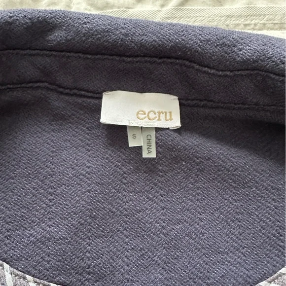 Ecru Style Women's Navy Blazer Jacket - Picture 5 of 7